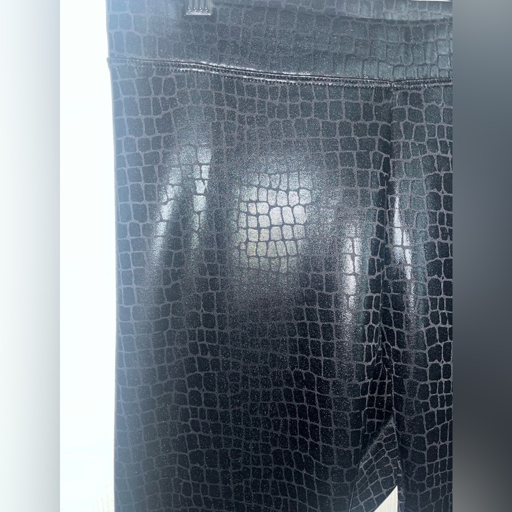 Express Faux Leather Snakeskin Leggings - Size Small-NWOT - Picture 3 of 5